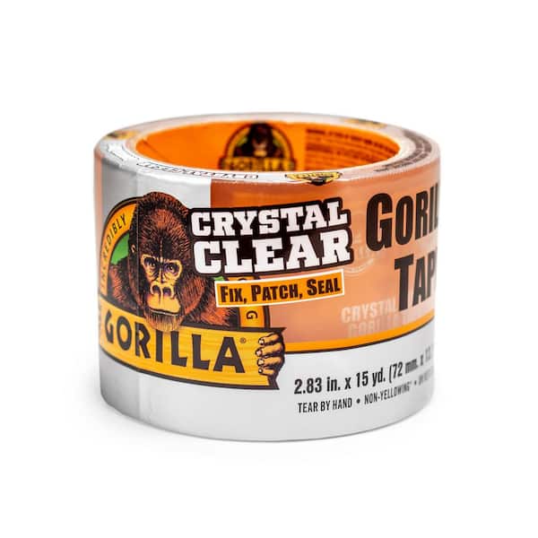 Gorilla 2.83 in. x 45 ft. Tough and Wide Crystal Clear Tape (4