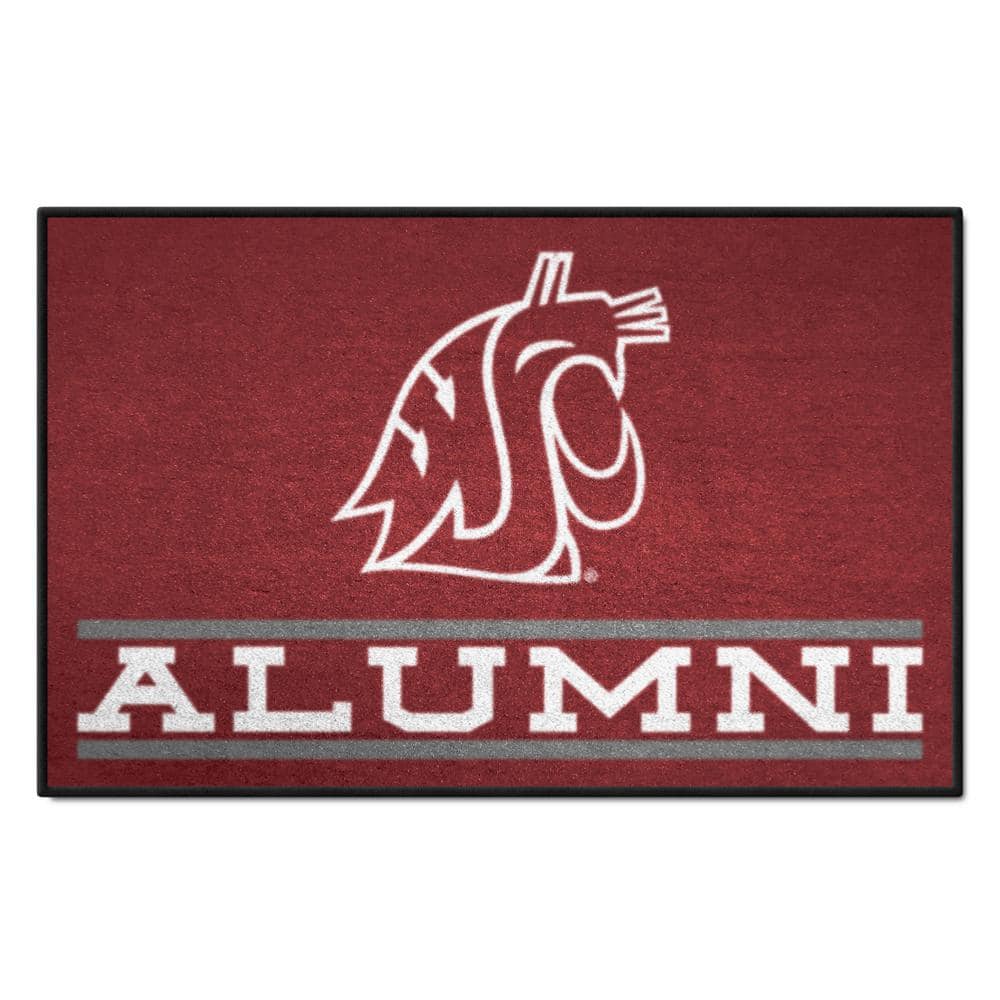 FANMATS Washington State University Red Starter Mat Accent Rug - 19 in ...