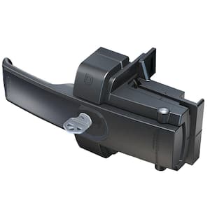 Black Polymer and Stainless Steel Premium Two-way Magnetic Self-latching Fence Gate Latch