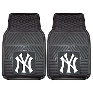 New York Yankees 18 in. x 27 in. 2-Piece Heavy Duty Vinyl Car Mat