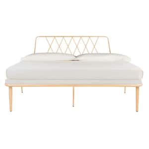 Gatsby Gold/Yellow Queen Bed