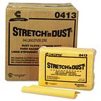 12.6 in. x 17 in., Yellow Stretch 'n Dust Cloths, 400/Count