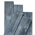 1/2 in. x 4 in. x 4 ft. Nantucket Gray Poplar Weathered Barn Wood Boards (8-Piece)