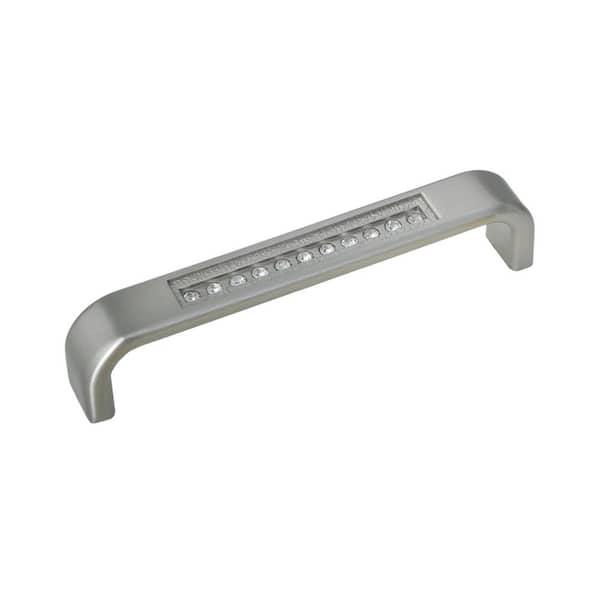 Utopia Alley Gleam II Brushed Nickel Cabinet Center-to-Center Pull, 3 3/4" Center-to-Center