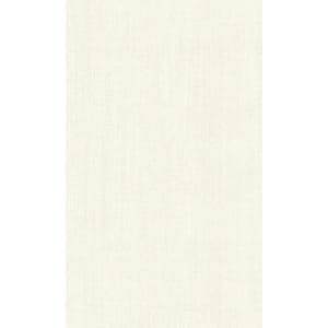 White Plain Textured Wallpaper, Double Roll, 57 sq. ft.