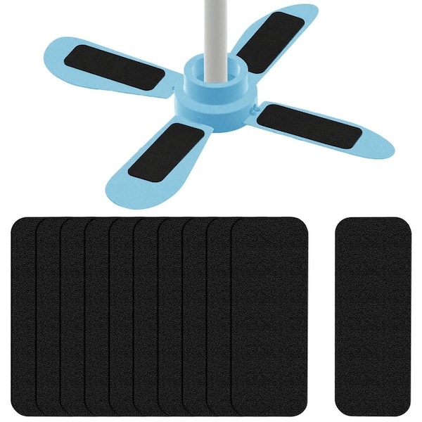 10 x 3.5 x 0.4 in. Activated Charcoal Air Purifier Filters for Ceiling Fan Blades 15 Packs