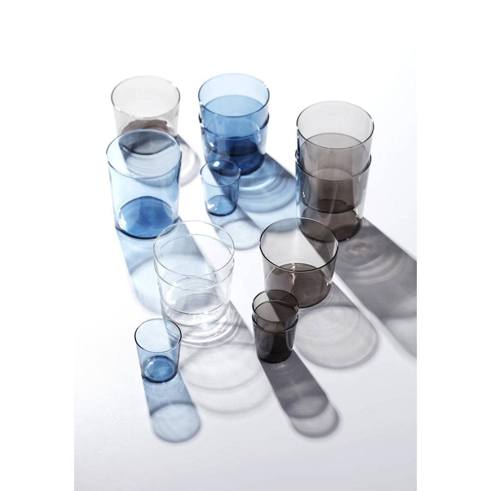 Oneida Clear Stackable Short and Tall Glasses Set, 12 Count