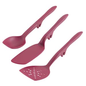 Tools and Gadgets Lazy Spoon and Flexi Turner Set, 3-Piece, Burgundy