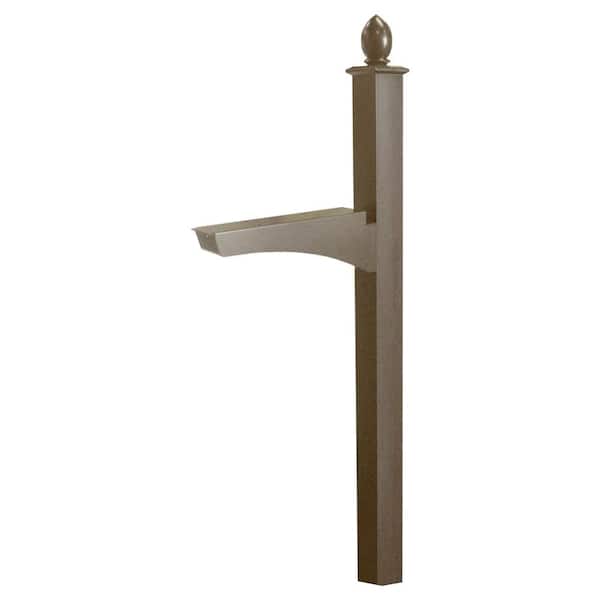 Architectural Mailboxes Decorative In-Ground Post in Bronze