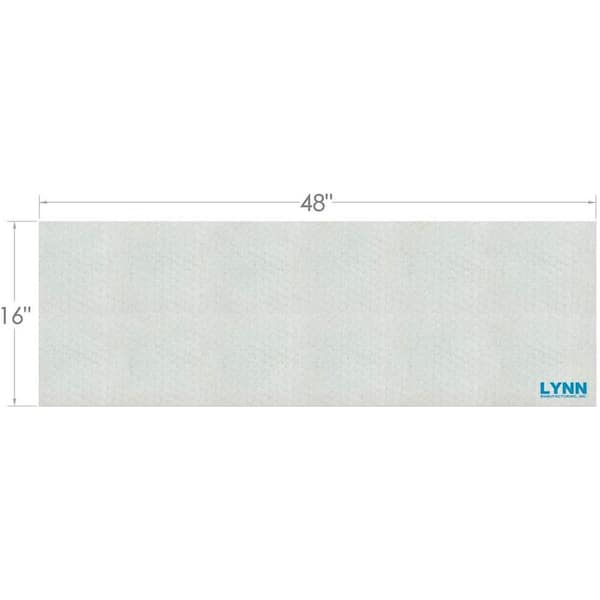 Lynn Manufacturing Kaowool Ceramic Fiber Insulation, 1/4 Thick x 16 x  240, 2400F Fireproof Insulation Blanket, 3007E