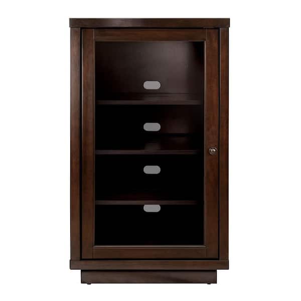 Bell'O Arbordale 24 in. Audio/Video Component Cabinet - Dark Espresso