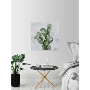 48 in. H x 48 in. W "Cactus with Snow" by Marmont Hill Printed Canvas Wall Art