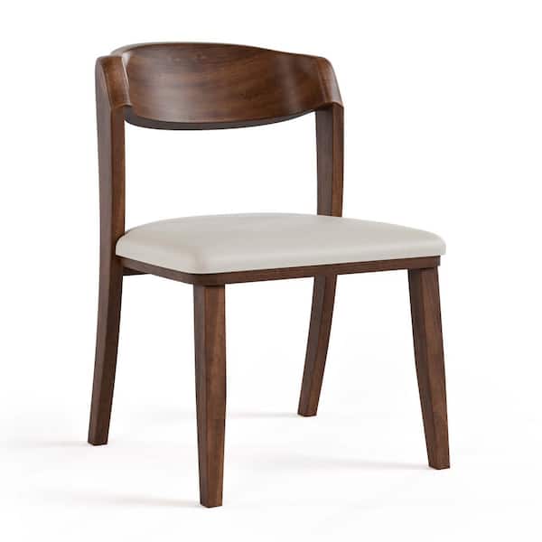 Furniture of America Shelun IV Rich Walnut Fabric Upholstered