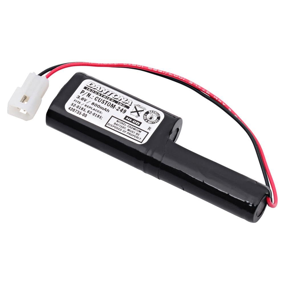 3.6-Volt NICAD 800 mAh Emergency Lighting Battery 420735-00