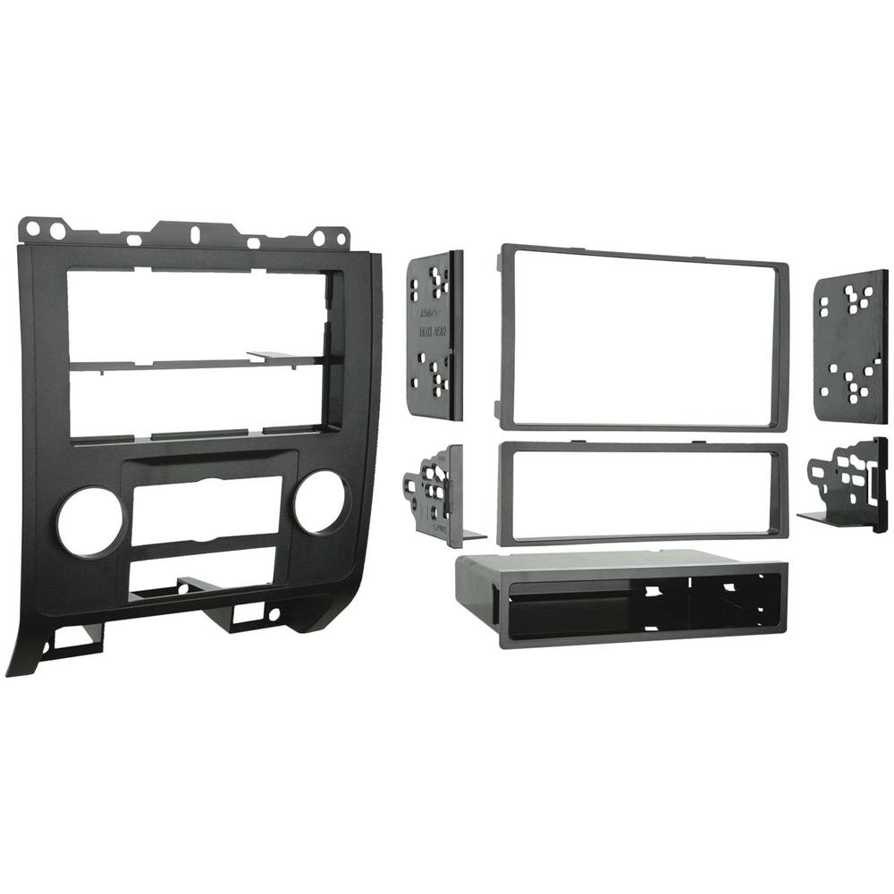 Mounting Kit for Ford/Mazda/Mercury 2008–2012 Single-DIN/Double-DIN, Black