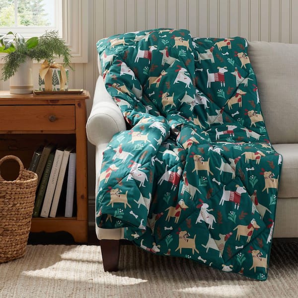Company Essentials Loftaire Holiday Throw Blanket