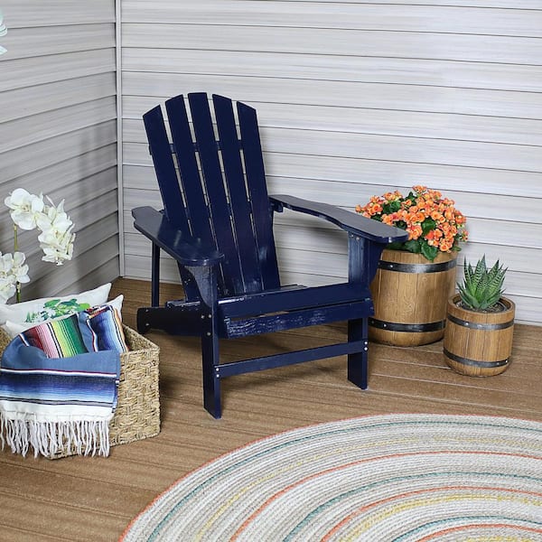 Navy blue best sale adirondack chair cushions