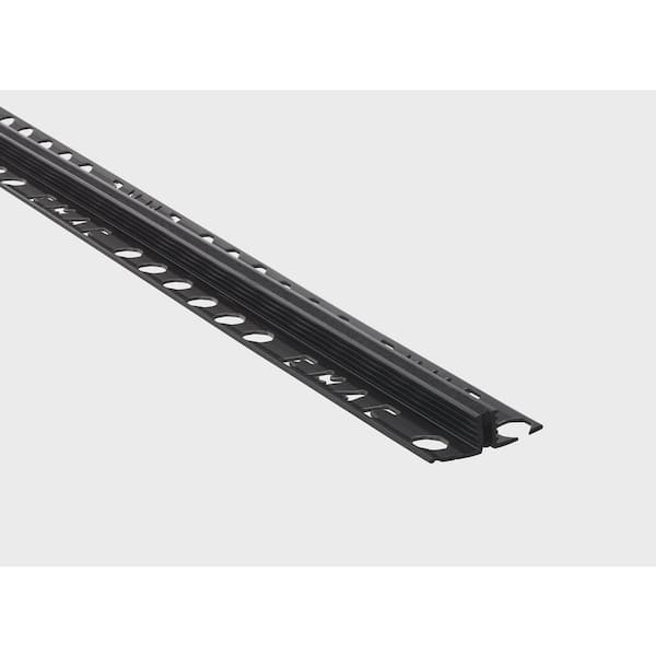 EMAC Novojunta ASTRA Black 1/2''x 8.2´ ASTRA Tile Edging Trim