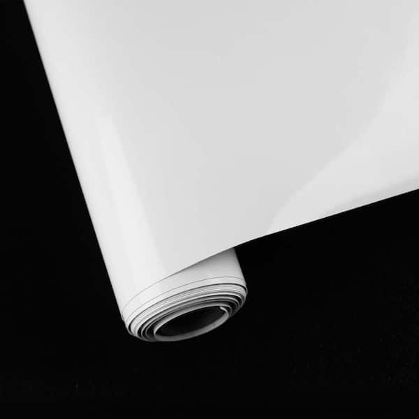 Vsmile 2 Rolls White Chalkboard Wall Sticker 23.62 in. x 6.56 ft. Peel and Stick Wallpaper for Writing(Covers 25.85 sq.ft.)