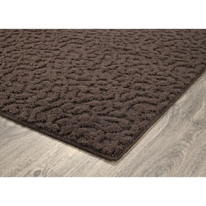 Ivy Chocolate 9 ft. x 12 ft. Area Rug