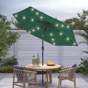 8 offset patio umbrella 10FT Outdoor Cantilever Umbrella with 360 Swivel, 8 Ribs Offset Patio  Umbrella