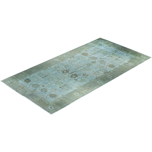 Vibrance Light Blue - 9 ft. 10 in. x 18 ft. 7 in. Handmade Area Rug