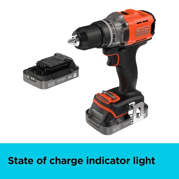 DEWALT 20V MAX Power Connect Lithium-Ion Cordless 1/2 in. Drill