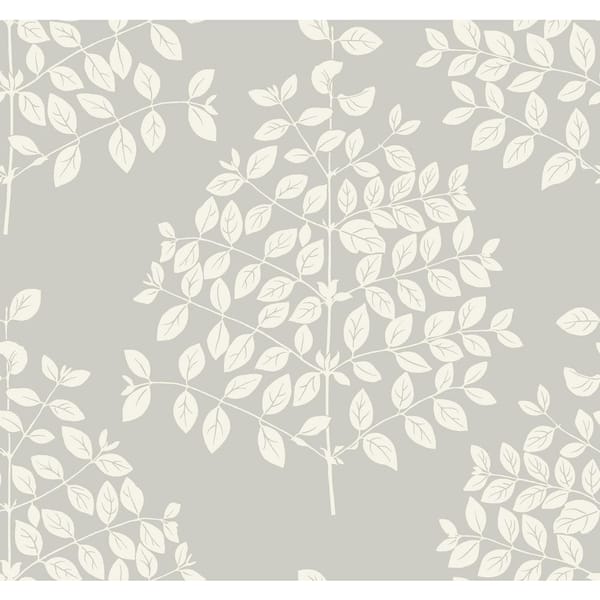 Candice Olson Tender Pearl Grey Wallpaper