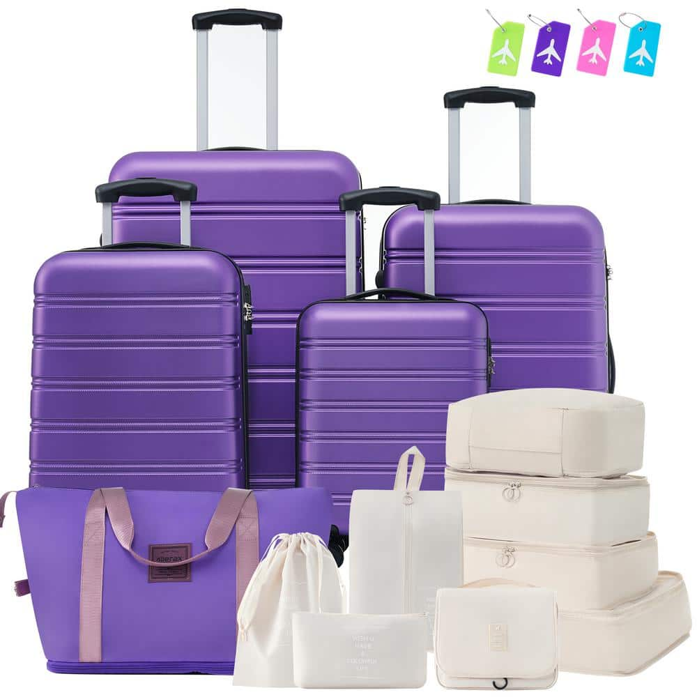 Purple luggage bag online