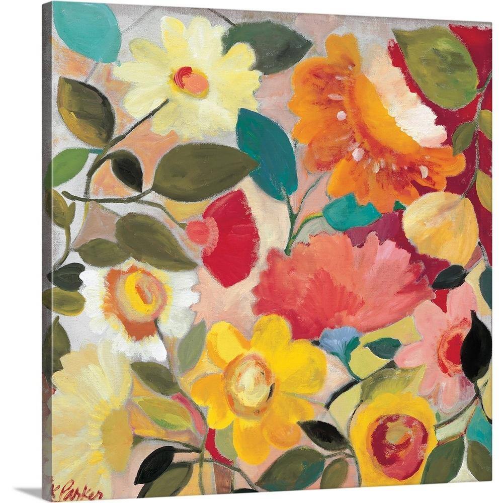 Lush Garden by Kim Parker Canvas Wall Art price history on PriceWatchPro
