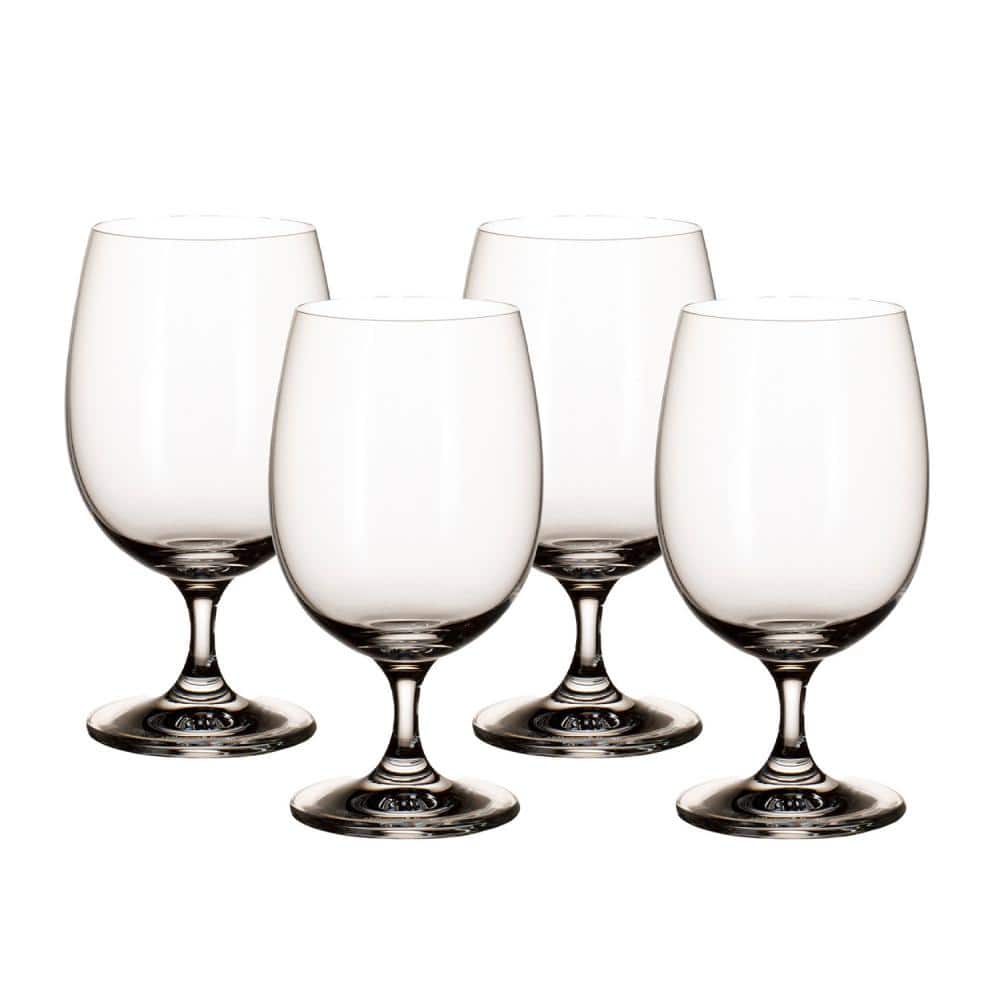 La Divina Clear Crystal Water Goblet Set of 4