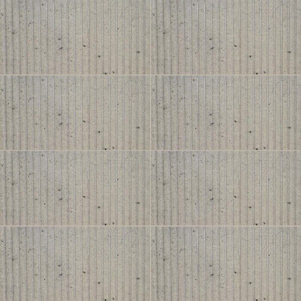 MSI Take Home Tile Sample-Smoke Stax 4 in. x 4 in. Glossy Porcelain Wall Tile