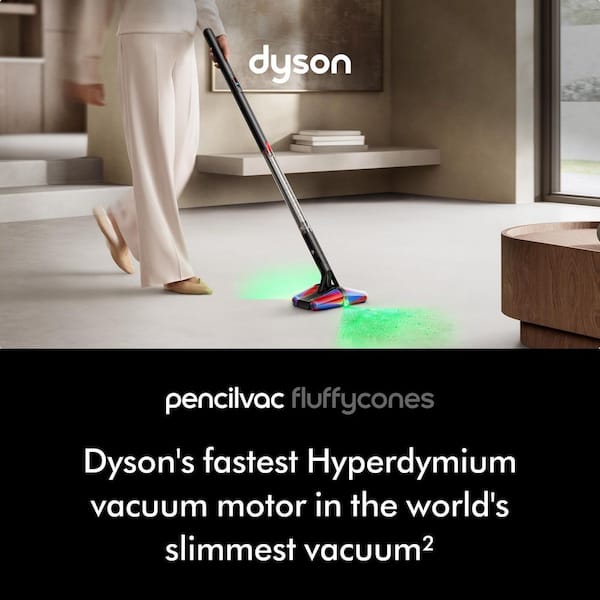 Dyson PencilVacᵀᴹ Fluffycones Cordless Cloth Filter Stick Vacuum