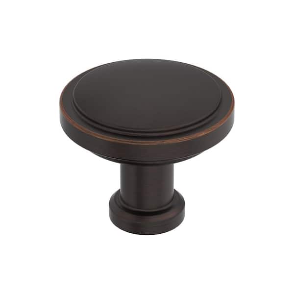 Faircrest 1-1/4 in. (32mm) Diameter Oil-Rubbed Bronze Classic Round Cabinet Knob