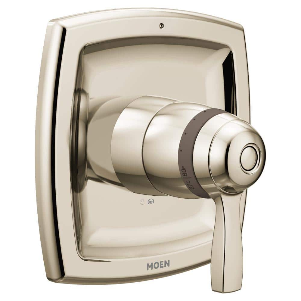 Moen Voss Exacttemp 1 Handle Valve Trim Kit In Polished Nickel Valve Not Included T4691nl The 9904