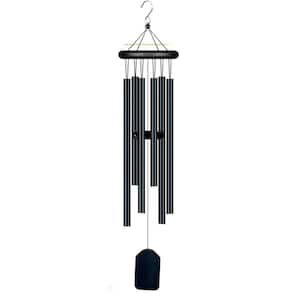 Garden Wind Chimes with 6 Aluminum Alloy Tubes and Hook, Memorial Wind Chimes for Home Decor Garden Patio Outdoor