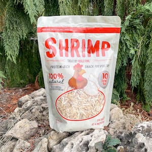 10 Oz Poultry Protein-Rich Snack from Whole-Dried Shrimp 100% Natural - No Additives or Preservatives (6-Pack)