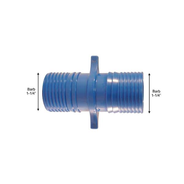 PVC Insert Coupling Barb 39 for sale online LASCO 1 In 