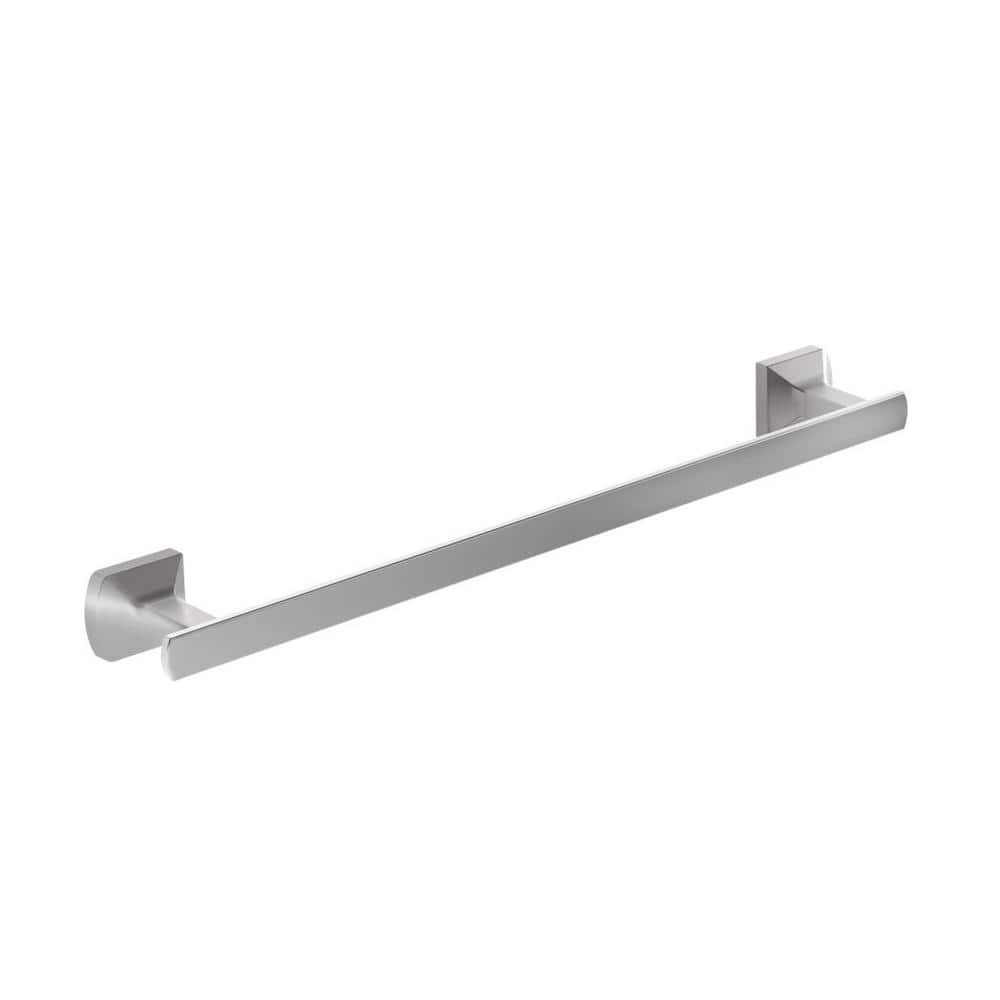 Symmons Verity 18 in. Wall Mounted Single Towel Bar with Mounting ...