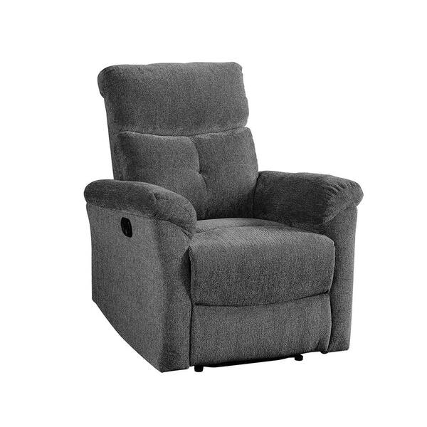Acme Furniture Treyton Gray Chenille Recliner Home Depot Inventory