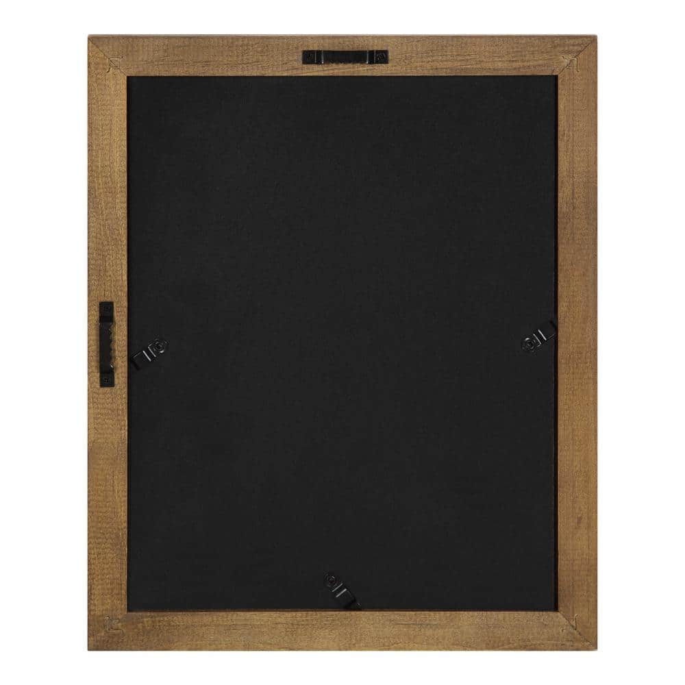 Rustic Brown Wooden Wall Frame Set, 16" x 24"
