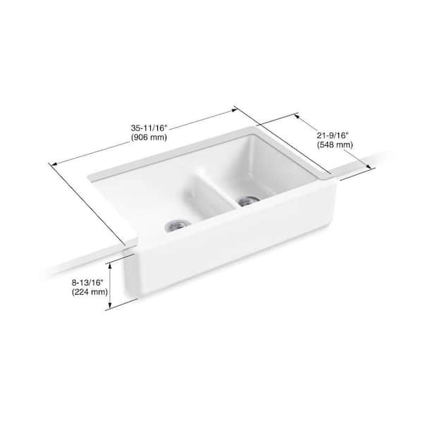 KOHLER Surface Swipe in White K-R6379-0 - The Home Depot