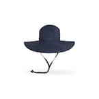 Women's One Size Fits All Navy Beach Polyester Braided Hat