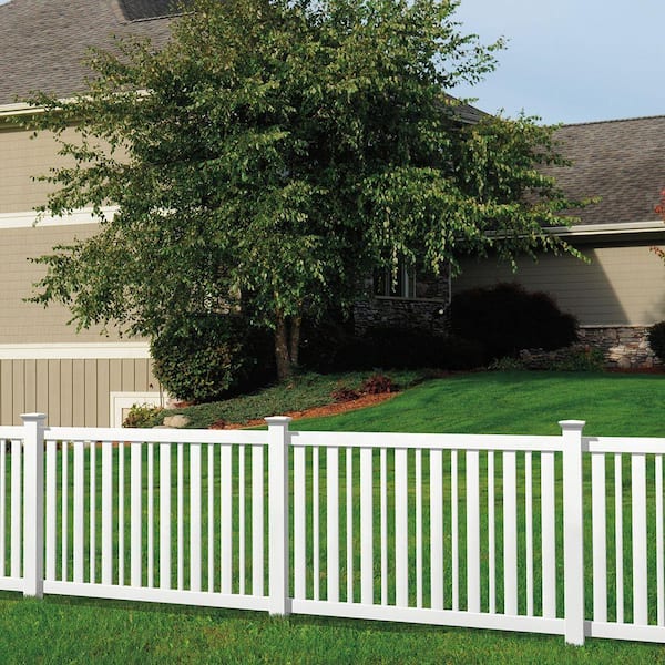 Veranda 4 In X 4 In White Vinyl Classic Style Fence Post Cap