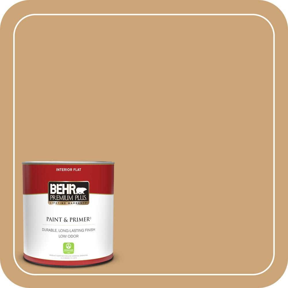 1 qt. #BIC-30 Corkboard color Flat Low Odor Interior Paint & Primer price history on PriceWatchPro