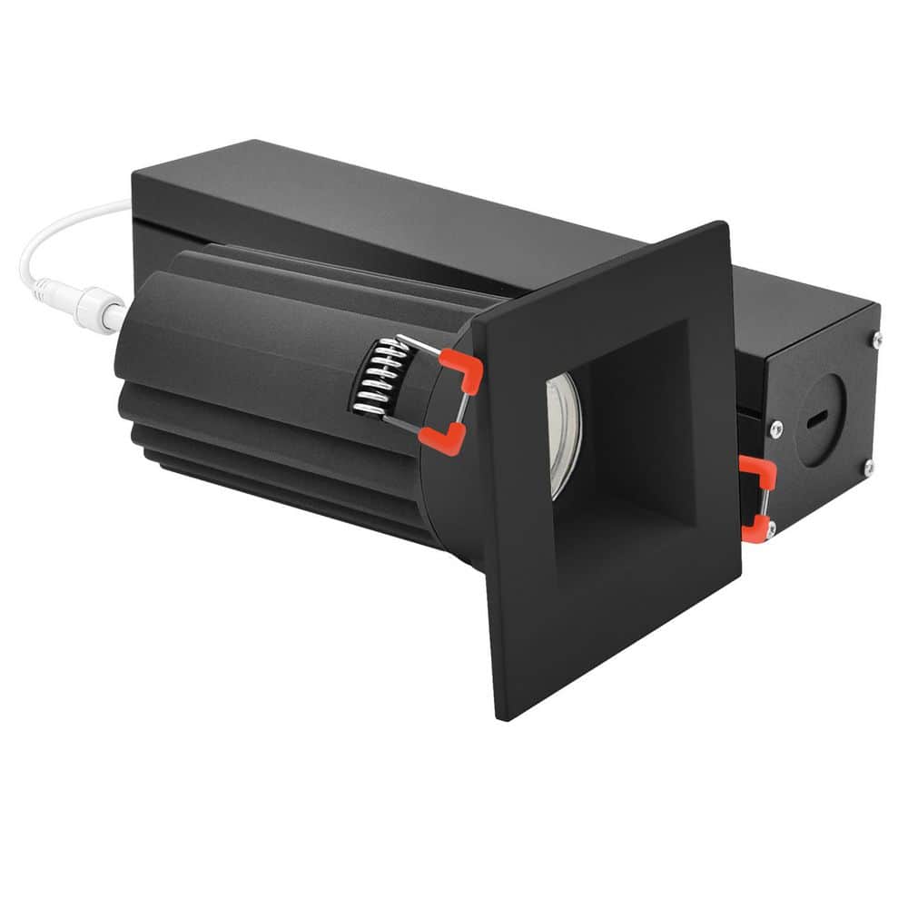 2 In. Integrated LED Regressed Light with Square Black Trim 5CCT CRI90 Dimmable, 14/20W, 38° Beam, 1200/1700LM, 277V price history on PriceWatchPro