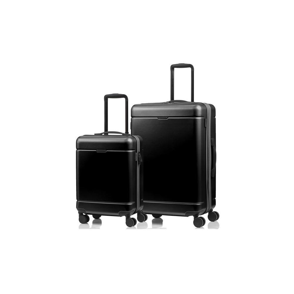 CHAMPS Norway 26 in., 20 in. Black Hardside Luggage Set with Spinner ...