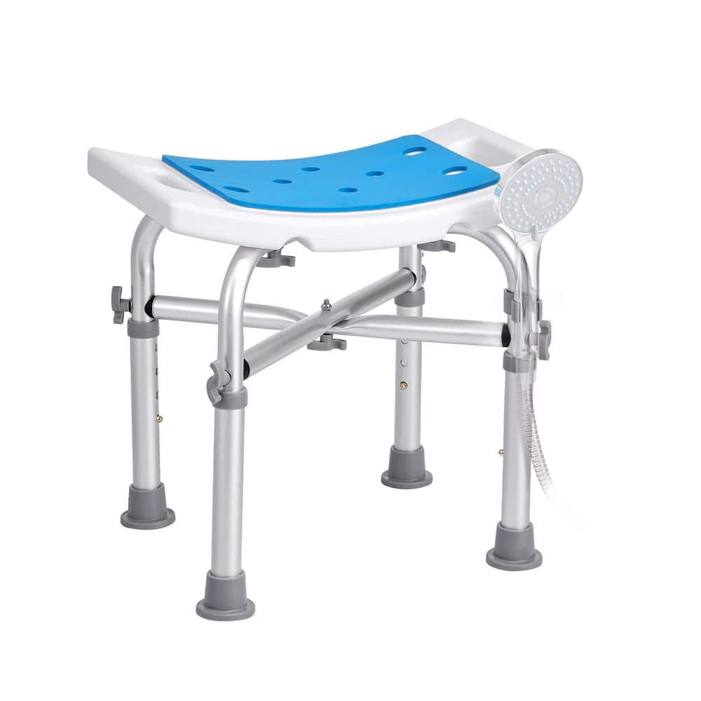 Shower Chair for Inside Shower, Adjustable Height with Crossbar Support, 500 lbs. Non-Electric Waterless Toilet price history on PriceWatchPro