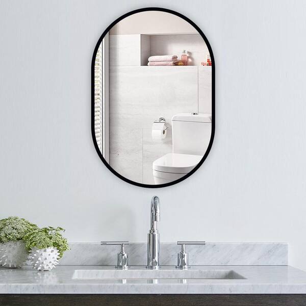 Metro Oval 21 1/4 x 31 1/4 Recess Mount Medicine Cabinet - Luxury Bath  Collection