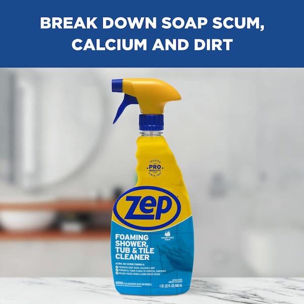 ZEP 32 oz. Power Foam Tub and Tile Cleaner (12-Pack) ZUPFTT32